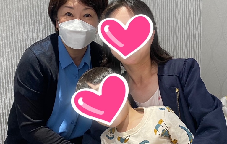 10年前に卒業された元会員さんが遊びに来てくださいました。