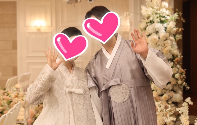 韓国で結婚式しました！