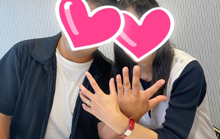 ご成婚から2年半、ご夫婦でのご来店♡