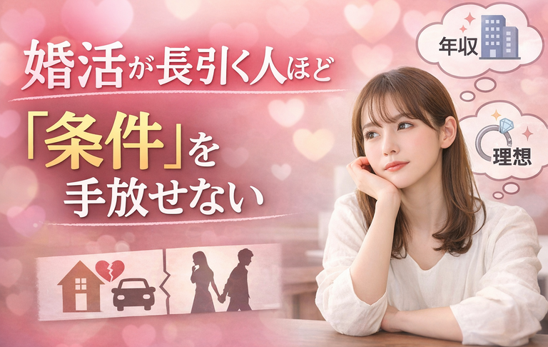 婚活が長引く人ほど「条件」を手放せない