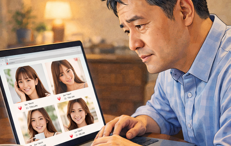 若い女性を選ぶ男性の心理