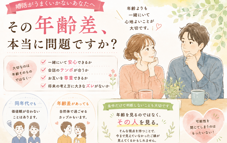 その年齢差、本当に問題ですか？