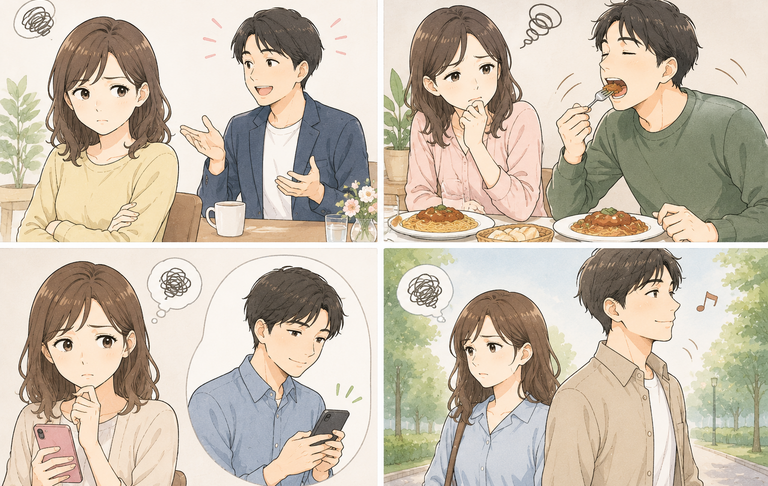 ちょっとした行動で冷めてしまう…～その違和感、本当に交際終了の理由ですか？～