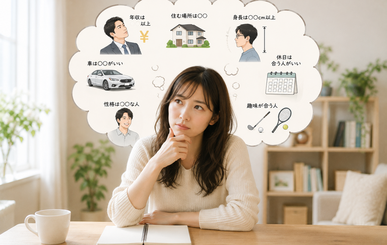 婚活では「こだわり」を持ちすぎないことも大切です