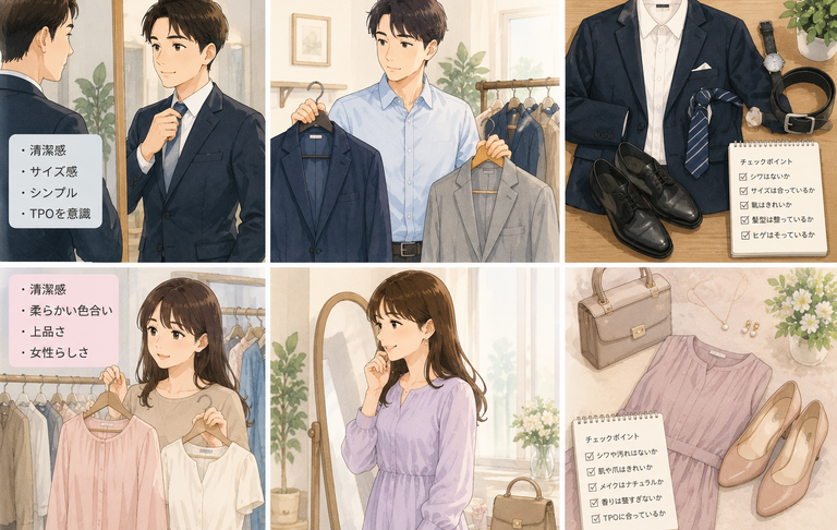 婚活で選ばれる服装とは？男性と女性で意識したいポイント