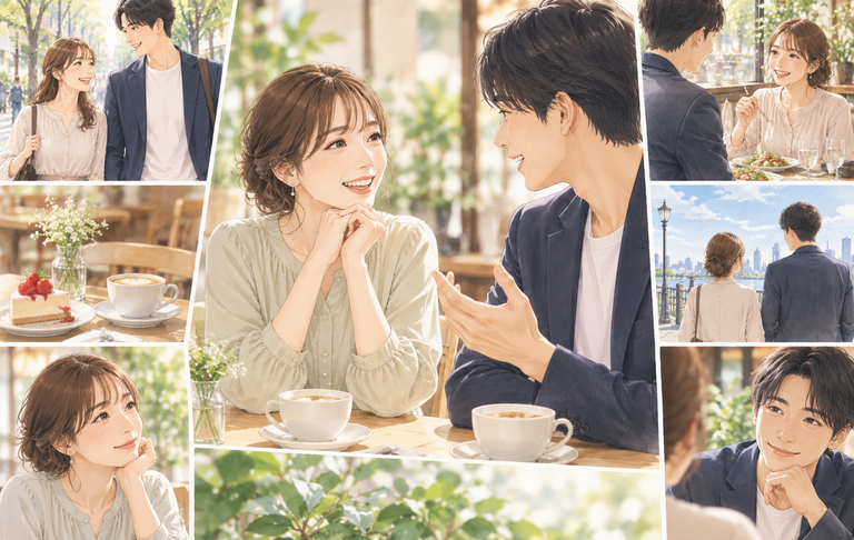 初回デートは「話しやすさ」を優先しよう