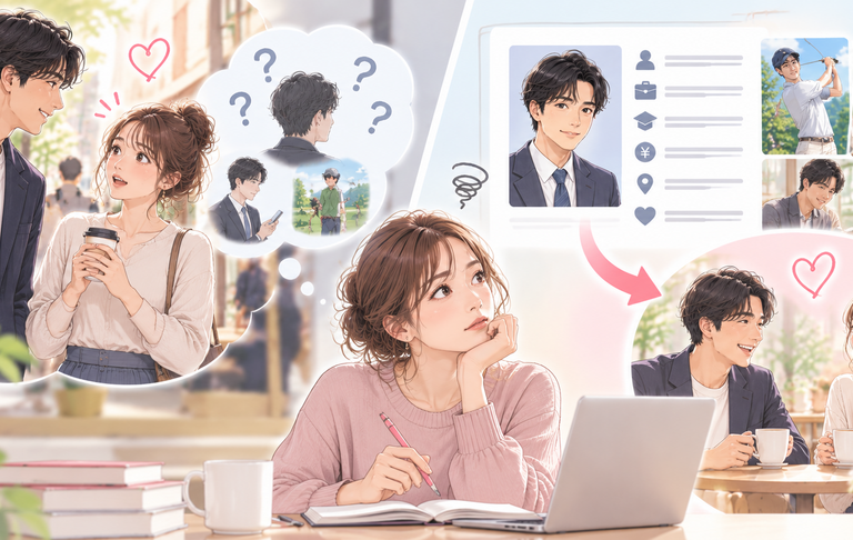 最初から相手のことが分かると、ドキドキしにくい？